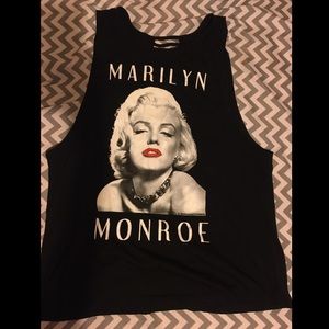 Black Marilyn Monroe shirt